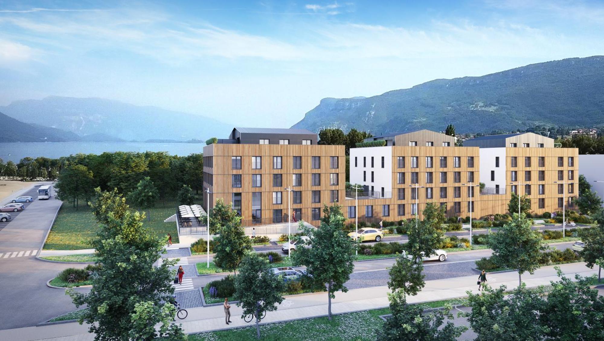 Kosy Appart'Hotels - Residence Du Lac エクスレバン エクステリア 写真