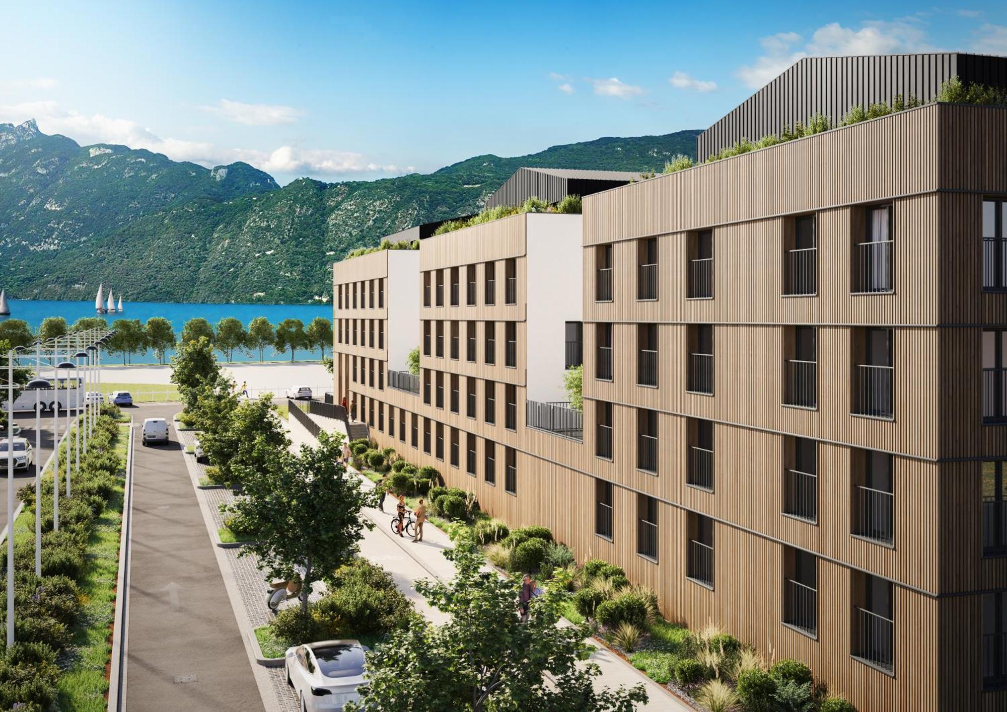 Kosy Appart'Hotels - Residence Du Lac エクスレバン エクステリア 写真
